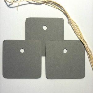 Light Gray Gift Tags 🏷️